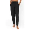 90 Degree By Reflex Womens Lightstreme Track Pant With Seersucker Side Paneling And Side Pockets