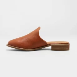 Women's Maura Mule Flats - Universal Thread™ Sable Brown