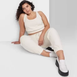 Women's Slim Fit Sweatshirt Bra Tank Top - Wild Fable™ -Style Haven Shop GUEST 82c9c6ce f749 4395 8119 430f70f213c9