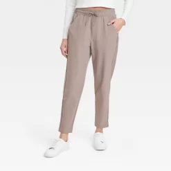 Women's Stretch Woven Taper Pants - All In Motion™ -Style Haven Shop GUEST 82f2edd1 5d04 4487 b488 d438252c08a1