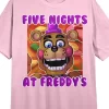 Five Nights At Freddy's Freddy Face On Colorful Background Crew Neck Short Sleeve Cradle Pink Women's Night Shirt 2 Five Nights At Freddy's Freddy Face On Colorful Background Crew Neck Short Sleeve Cradle Pink Women's Night Shirt -Style Haven Shop GUEST 831b85d3 f679 4c4b 849e 6f91acac98d6