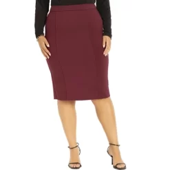 ELOQUII Women’s Plus Size The Ultimate Stretch Suit Pencil Skirt -Style Haven Shop GUEST 85b1658d 0656 4ba2 87a7 b9ed1db32cd1