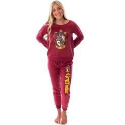 Harry Potter Juniors' Hogwart Castle Jogger Pajama Set - All 4 Houses Available -Style Haven Shop GUEST 86bae8c2 f2f2 4042 92a3 0a67b8e50717