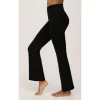 Yogalicious Womens Lux Willow Elastic Free Crossover Waist Flared Leg Pant -Style Haven Shop GUEST 8c619816 38c8 43ed a275 948421f151f0