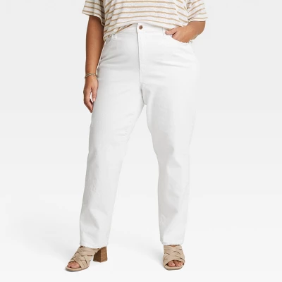 Women's High-Rise 90's Vintage Straight Jeans - Universal Thread™ 9 Women's High-Rise 90's Vintage Straight Jeans - Universal Thread™ - Image 7