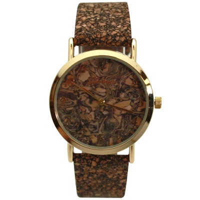 Olivia Pratt Cork Style Strap Women Watch 6 Olivia Pratt Cork Style Strap Women Watch - Image 4