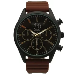 Olivia Pratt Solid Color Band Chronograph Men Watch -Style Haven Shop GUEST 906a1ec3 bc3b 47da a33f a6a0caee04b4