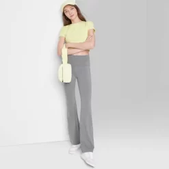 Women's High-Waisted Flare Leggings - Wild Fable™ Heather Gray -Style Haven Shop GUEST 90a4be30 da89 4939 a3a6 0aca3cbfb7c4