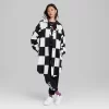 Women's Ascot + Hart Checkered Fleece Graphic Shacket