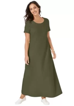 Jessica London Women’s Plus Size T-Shirt Maxi Dress -Style Haven Shop GUEST 92594635 648d 4f7f a468 ac6c4f352c3b