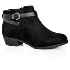 Women's WIDE FIT Jada Ankle Boot - Black | CLOUDWALKERS -Style Haven Shop GUEST 92fd67ea 2d66 4007 87bb 4ec727aacd57