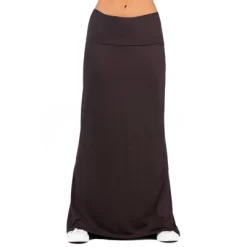 24seven Comfort Apparel Womens Comfortable Foldover Maxi Skirt -Style Haven Shop GUEST 932c1d14 ca60 4035 ae04 3ab17df6b8d6