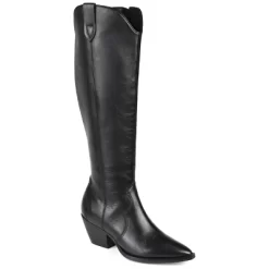 Journee Signature Womens Genuine Leather Pryse Wide Calf Almond Toe Pull On Knee High Boots 20 Journee Signature Womens Genuine Leather Pryse Wide Calf Almond Toe Pull On Knee High Boots -Style Haven Shop GUEST 944f3f61 8817 49a5 98eb 9a438299b2ea
