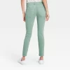 Women's Mid-Rise Skinny Stretch Ankle Jeans - Universal Thread™ Green
