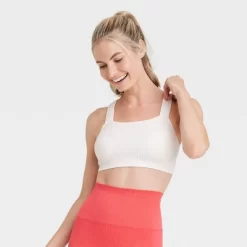 Women's Light Support Seamless Waffle Sports Bra - All In Motion™ -Style Haven Shop GUEST 963b1c91 06bf 4b4c 82f4 41ed41295f7d