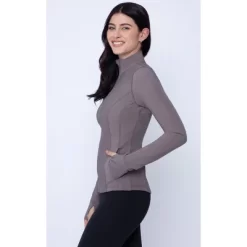 90 Degree By Reflex Interlink Ribbed Princess Seam Performance Jacket -Style Haven Shop GUEST 96d7c70d a16e 4cd6 b4ea f377a1feed8c