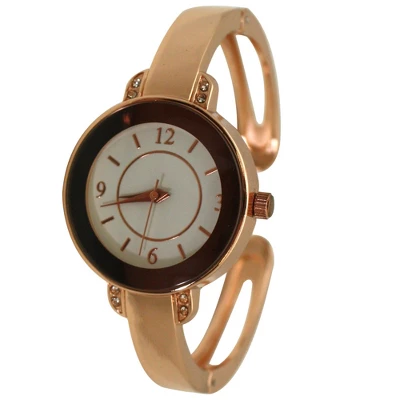Olivia Pratt Metallic Round Face Bangle Women Watch 6 Olivia Pratt Metallic Round Face Bangle Women Watch - Image 4