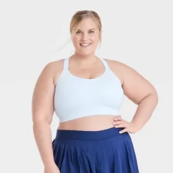 Women's High Support Embossed Racerback Run Sports Bra - All In Motion™ -Style Haven Shop GUEST 982c81d1 4ce9 4411 b4d4 e16e30b33a8b