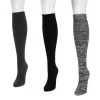MUK LUKS Women's 3 Pair Pack Knee High Socks