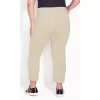 Women's Plus Size Super Stretch Crop Pant - Stone | AVENUE -Style Haven Shop GUEST 9c7e9816 ee14 4672 8b74 6541d5cb1929