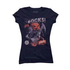 Junior's Design By Humans Rock Pumpkin By EduEly T-Shirt 11 Junior's Design By Humans Rock Pumpkin By EduEly T-Shirt -Style Haven Shop GUEST 9cc53e80 4ded 4c8f a36b cfabf9dbb1f7