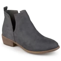 Journee Collection Womens Rimi Pull On Stacked Heel Booties -Style Haven Shop GUEST 9dc2d5f1 d16f 4f91 9a2b b80a722f5683