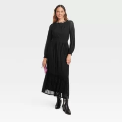 Women's Long Sleeve A-Line Maxi Dress - Knox Rose™ -Style Haven Shop GUEST 9faa8bbb eb3b 43b6 9be1 665d560f6e08
