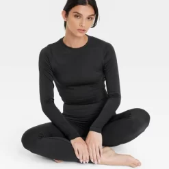 Women's Seamless Long Sleeve Crop Top - All In Motion™ -Style Haven Shop GUEST a0d3d798 3e9d 4066 9310 9cf597b6903e
