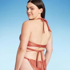 Women's Bandeau Strappy Halter Bikini Top - Shade & Shore™ Brown Shine 10 Women's Bandeau Strappy Halter Bikini Top - Shade & Shore™ Brown Shine -Style Haven Shop GUEST a1614555 b823 40fe b72d 3acdf1687ee9