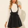 Allegra K Women's High Waist A-Line Lace Up Suspender Skirt -Style Haven Shop GUEST a28b9c7c aedb 4cd4 956e 9db8e5db6ed9