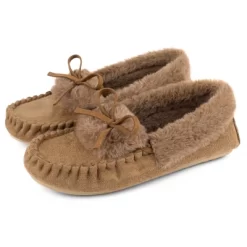 RockDove Women's Naomi Faux Fur Moccasin Slipper -Style Haven Shop GUEST a2bb4a12 bf75 40aa aaa9 3b8a6d9b331e