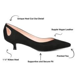 Journee Collection Womens Goldie Pointed Toe Kitten Heel Pumps 21 Journee Collection Womens Goldie Pointed Toe Kitten Heel Pumps -Style Haven Shop GUEST a3015b87 9229 49d1 aca2 65bb74d75903