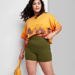 Women's High-Rise Seamless Bike Shorts - Wild Fable™ -Style Haven Shop GUEST a4d6f6fe a38a 4441 87fc 75c273fdf97c