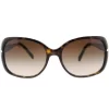 Prada Conceptual 2AU6S1 Womens Rectangle Sunglasses Havana 57mm