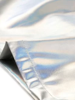 Allegra K Women's Metallic Bodycon Belted Short Shiny Skirt -Style Haven Shop GUEST a63af724 3301 4bad a3de 38c41f8156fe