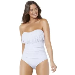Swimsuits For All Women’s Plus Size Fringe Bandeau One Piece Swimsuit -Style Haven Shop GUEST a671b105 f7ec 4ade 8cb0 1273a6bf46ca