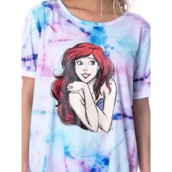 Disney Princess Women's Little Mermaid Ariel Tie Dye Nightgown Sleep Shirt -Style Haven Shop GUEST a88bd930 909d 4694 863d a3151f44d396