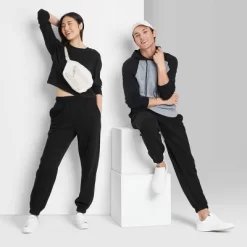 Women's High-Rise Fleece Sweatpants - Wild Fable™ -Style Haven Shop GUEST a8bfe3f5 b70e 4523 8f20 4b8c341bbd9c