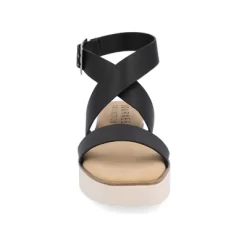 Journee Collection Womens Havalee Tru Comfort Foam Buckle Platform Sandals -Style Haven Shop GUEST a979be41 8946 40ae 8b53 984932508e24