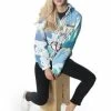 Members Only - Women's Bugs Patchwork Windbreaker Oversized Jacket