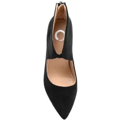 Journee Collection Womens Junniper Back Heel Zip High Stiletto Pointed Toe Pumps -Style Haven Shop GUEST b0b73eba 50bb 47d8 925c 405ea65ec52b