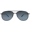 Salvatore Ferragamo SF 201S 002 Unisex Aviator Sunglasses Black 60mm -Style Haven Shop GUEST b0fc0d65 fb68 4399 a7dd d724398a92cd