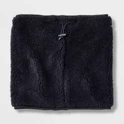Men's Faux Shearling Scarves - Goodfellow & Co™ Black