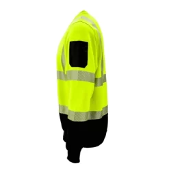 RefrigiWear High Visibility Hi Vis ANSI Type R, Class 3 Breathable Safety Crewneck Sweatshirt With Reflective Tape -Style Haven Shop GUEST b702e90a 6870 4026 8c62 dd548c09e1be