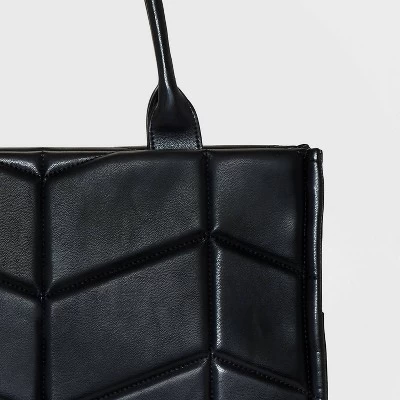 Large Boxy Tote Handbag - A New Day™ 6 Large Boxy Tote Handbag - A New Day™ - Image 4