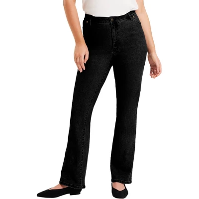 June + Vie By Roaman's Women’s Plus Size June Fit Bootcut Jeans 3 June + Vie By Roaman's Women’s Plus Size June Fit Bootcut Jeans
