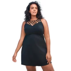 Swim 365 Women’s Plus Size Beaded Macrame Swim Dress -Style Haven Shop GUEST b8da839d eb7e 4cba b716 c7b4ca865814