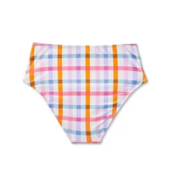 Women's Plaid Medium Coverage High Waist Bikini Bottom - Kona Sol™ Multi -Style Haven Shop GUEST b901f1b4 2365 49f3 bda3 27f389332ff2