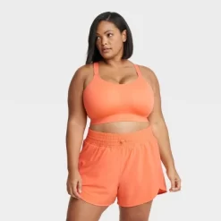 Women's High Support Embossed Racerback Run Sports Bra - All In Motion™ -Style Haven Shop GUEST b989c4ce 8918 4665 9886 824b850e76a3