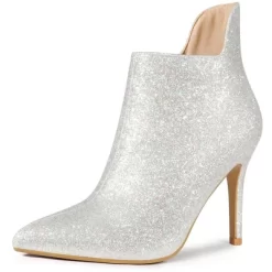 Allegra K Women's Glitter Pointed Toe Stiletto Heel Cutout Ankle Boots 15 Allegra K Women's Glitter Pointed Toe Stiletto Heel Cutout Ankle Boots -Style Haven Shop GUEST b9d304c9 232d 4198 9597 ddfaf3f5dfa5